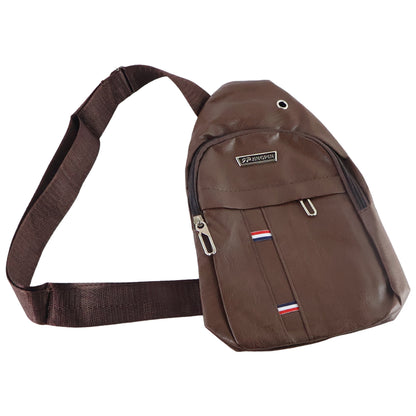 Unisex Waterproof Anti-Theft Crossbody Sling Bag with USB Charging Port, Earphone Port and Adjustable Shoulder Strap