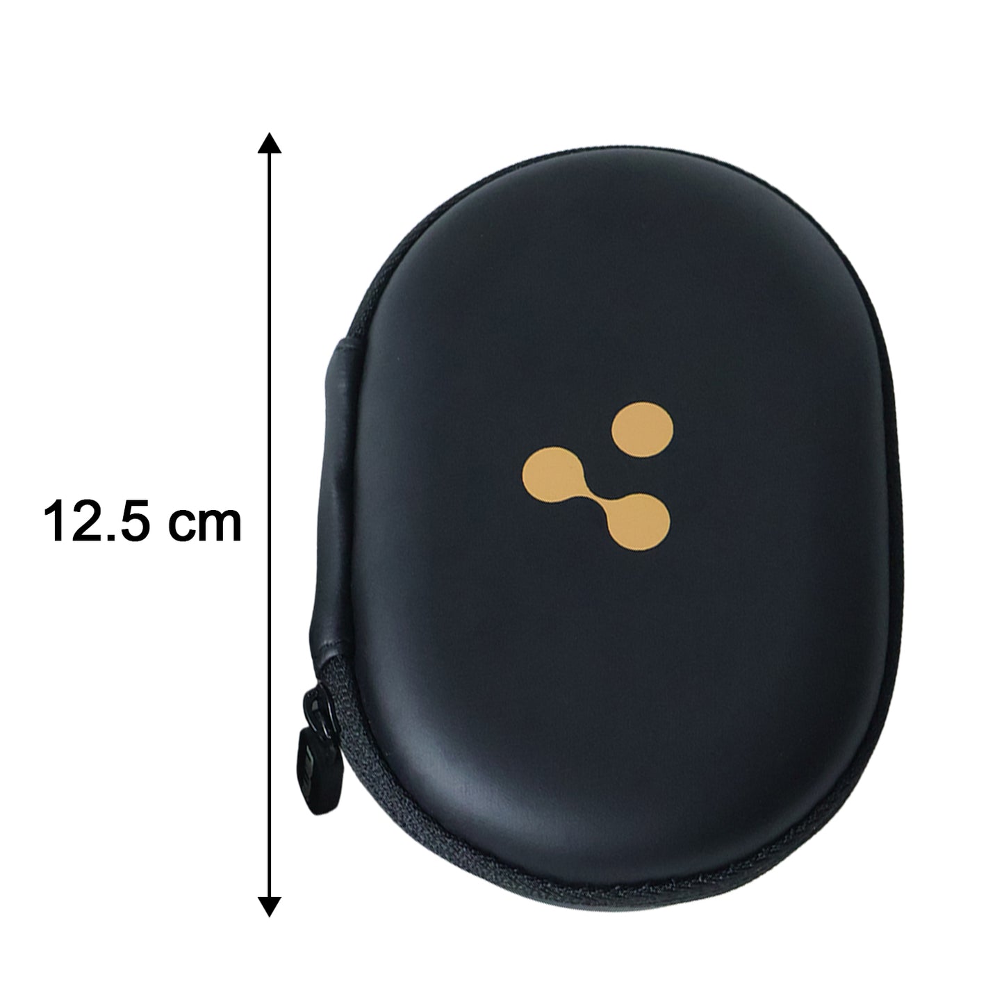 Wireless Earbuds Hard Shell Carry Case Protective Zipper Storage Pouch for AirPods Bluetooth Earphones Charging Cable and Small Accessories (1 Pc)