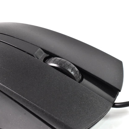 Computer Laptop Wired Optical Mouse X2 USB Ergonomic 1200 DPI Plug and Play Mouse for PC Desktop Office and Home Use (1 Pc)