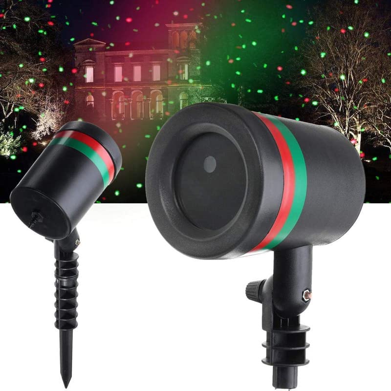 Star Fairy Motion Laser Lights Projector for Outdoor and Indoor Garden Lawn Landscape Home Office Diwali Christmas Navratri Party Decorative Light Waterproof Multicolor (No Remote Button)