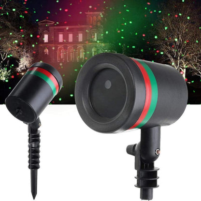 Star Fairy Motion Laser Lights Projector for Outdoor and Indoor Garden Lawn Landscape Home Office Diwali Christmas Navratri Party Decorative Light Waterproof Multicolor (No Remote Button)