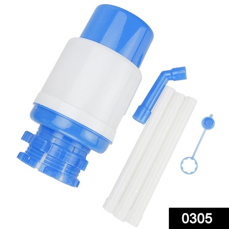 Hand Press Manual Jumbo Water Dispenser Pump for 20 Litre Water Cans BPA Free Portable Drinking Water Pump with Adjustable Tube