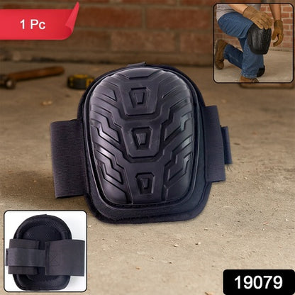 Heavy-duty Work Knee Pad With Shock-resistant Shell | Adjustable Straps (1 Pc)