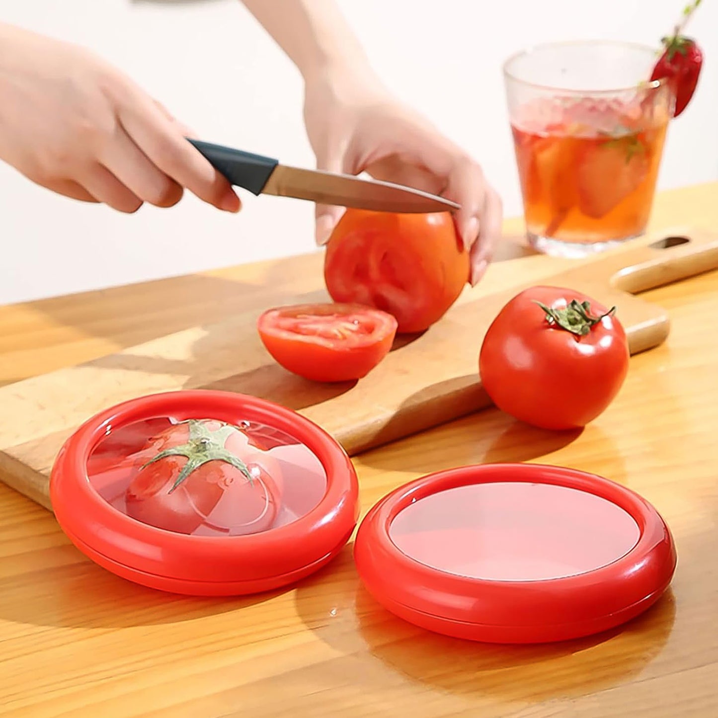 Vegetable Container Premium Fruit Saver Keeper Food Storage Box for Kitchen Organization and Refrigerator Storage (1 Pc)