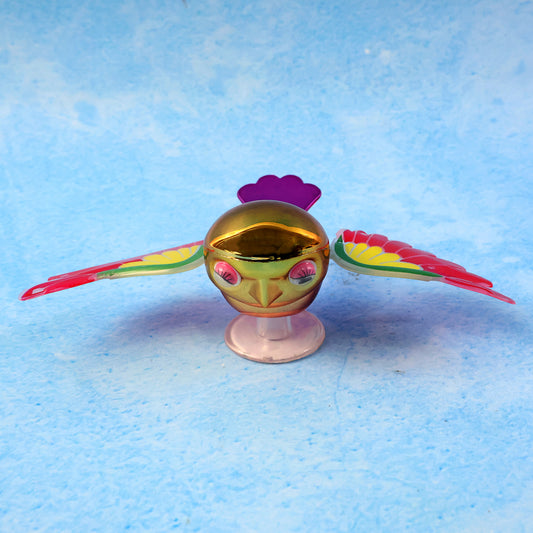 Wind Flying Bird Dashboard Decoration for Car & Motorcycle – Colorful Motion Decorative Toy (1 Pc)