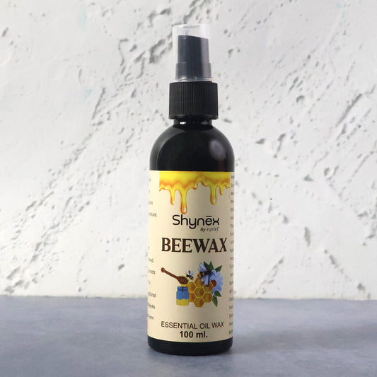 Shynex Bee Wax Essential Oil Spray 100ml | Wood and Furniture Polish, Leather Care and Multi-Purpose Surface Protector