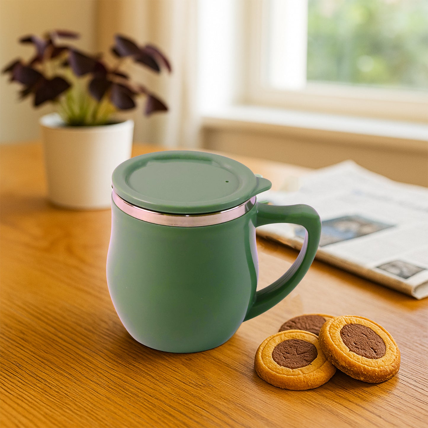 Apex Double-wall Desk Mug - (200ml 1 Pc)