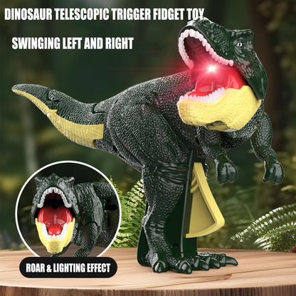 Dinosaur Roaring Toy with Sound, Light & Vibrating Moving Head – Interactive Dinosaur Model for Kids (3+ Years / 1 Pc)