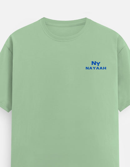 NAYAAH Premium (Jade) 100% Cotton 180 GSM Unisex Regular Fit T-Shirt – Soft, Breathable and Lightweight Everyday Wear Jade