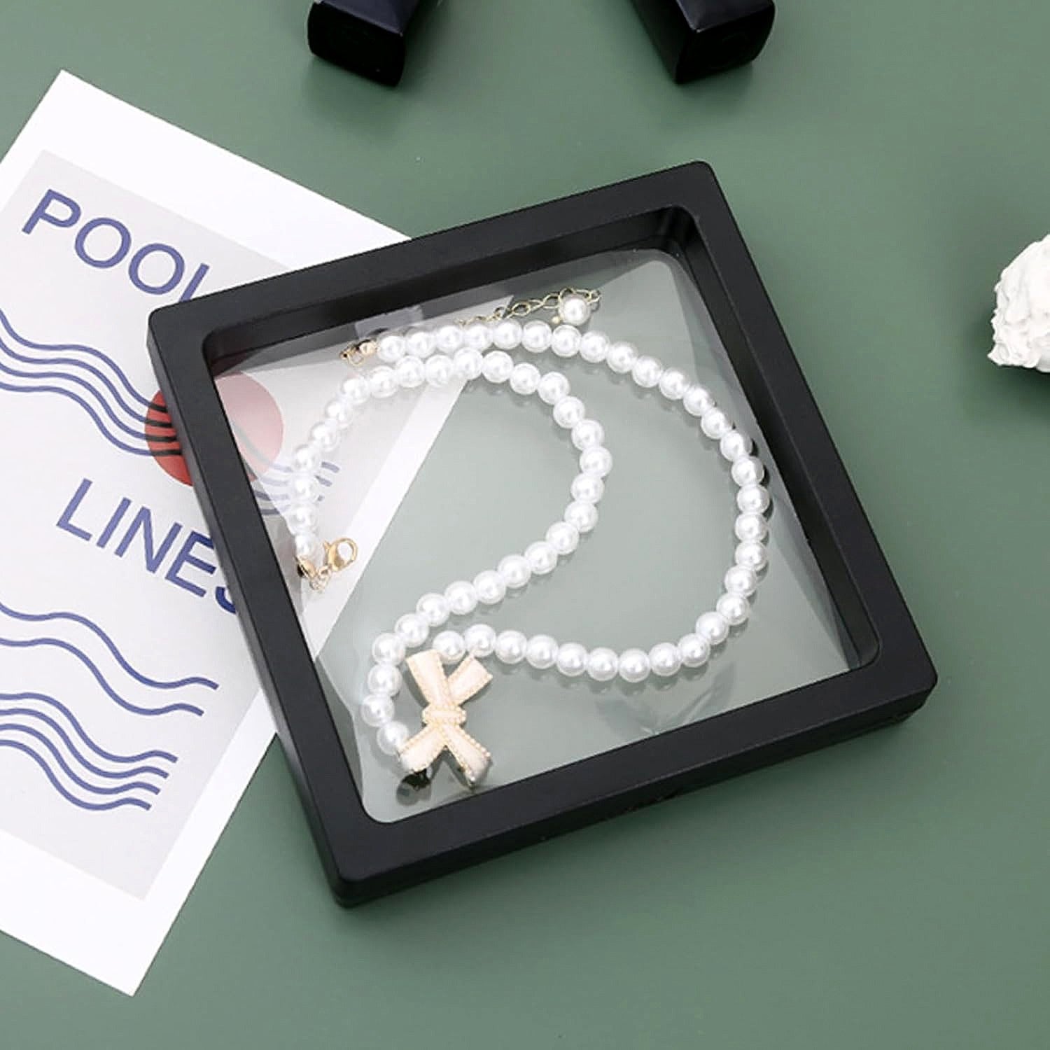 Transparent Jewellery Display Box (11x11 Cm 1 Pc)