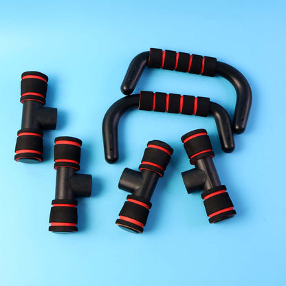 Heavy Duty Push Up Bars Stand for Home Workout Non Slip Handles and Sturdy Base for Chest Arm Shoulder and Core Training (Set of 2 Pcs)