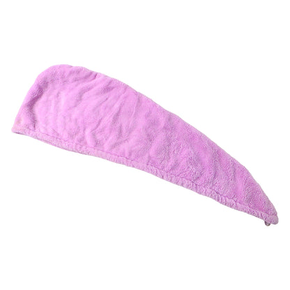 Quick Turban Hair-Drying Absorbent Microfiber Towel / Dry Shower Caps, Hair accessories (1 Pc / Mix Design)