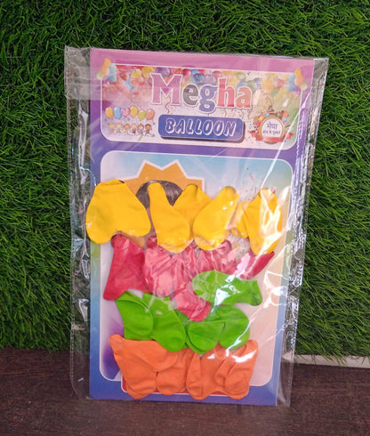 Heart Shaped Rainbow Latex Balloons for Birthday, Anniversary, Wedding and Party Decoration – Multicolor (20 Pieces Set)