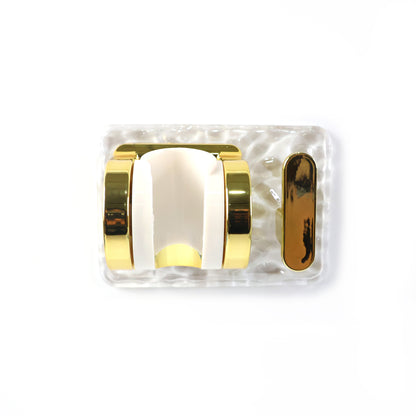 Wall Mounted Broom & Mop Holder with Strong Grip Clips – Multipurpose Self-Adhesive Cleaning Tool Organizer for Bathroom, Kitchen & Utility Area (1 Pc)