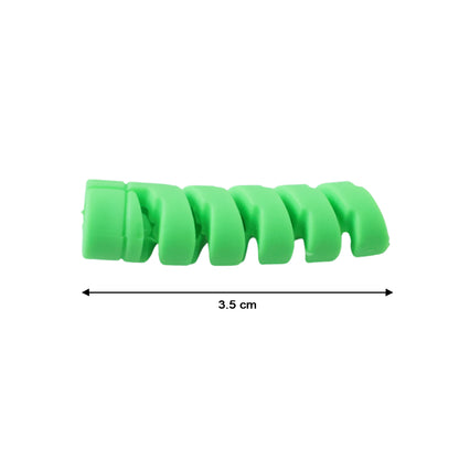 Spiral Cable Protector for Charger Cable Anti Break Cord Saver Flexible USB Data Cable and Earphone Wire Protection Sleeve for Mobile Chargers (1 Pc)