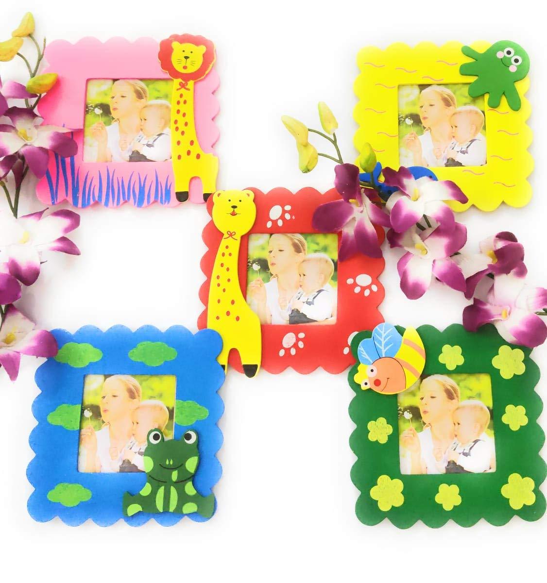 Synthetic Table Photo Frame for Home Decor, 6x8 Inch Tabletop Picture Frame with Acrylic Front, Horizontal & Vertical Display (1 Pc)