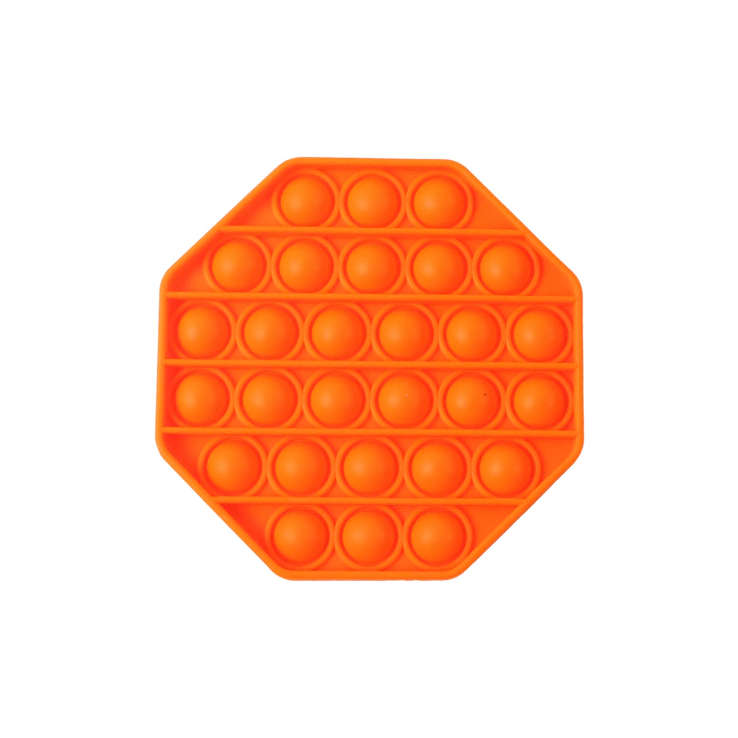 Premium Silicone Pop It Fidget Toy Reusable Sensory Bubble Popper Stress Relief Toy for Kids (1 Pc)