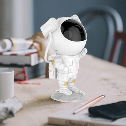 Astronaut Galaxy Star Projector Night Light with Remote Control and Timer 360° Rotating Space Nebula Sky Lamp for Kids Bedroom Room Decor