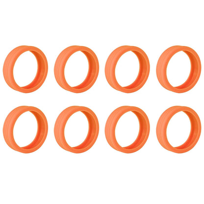 Luggage Wheel Covers 8 4 Pcs Luggage Wheel Covers For Suitcase Reduce Noise For Travel Luggage Suitcase Silicone Suitcase Wheels Cover For Protect Suitcase Wheels (8 Pcs 4 Pc Set)