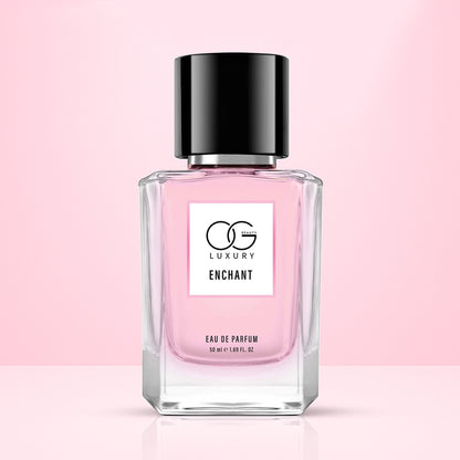 OG Luxury Enchant Eau De Parfum Long Lasting Premium Unisex Perfume with Elegant Sophisticated Fragrance Notes (50ml)