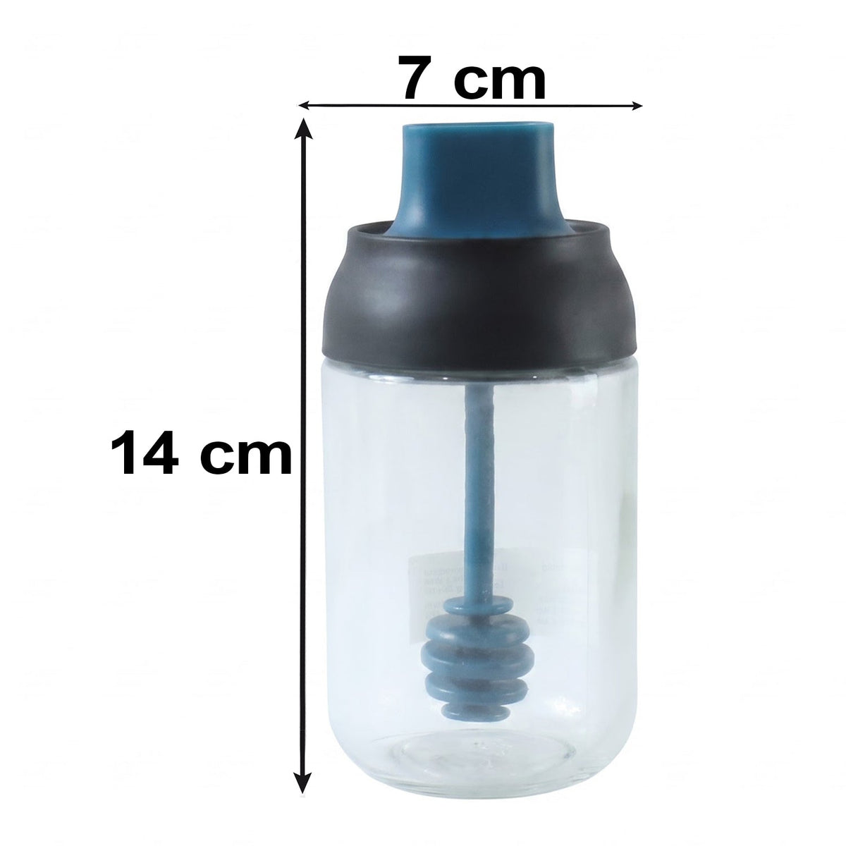 250 ML Glass Oil Dispenser Bottle with Silicone Basting Brush for Cooking, Grilling and Baking (1 Pc)