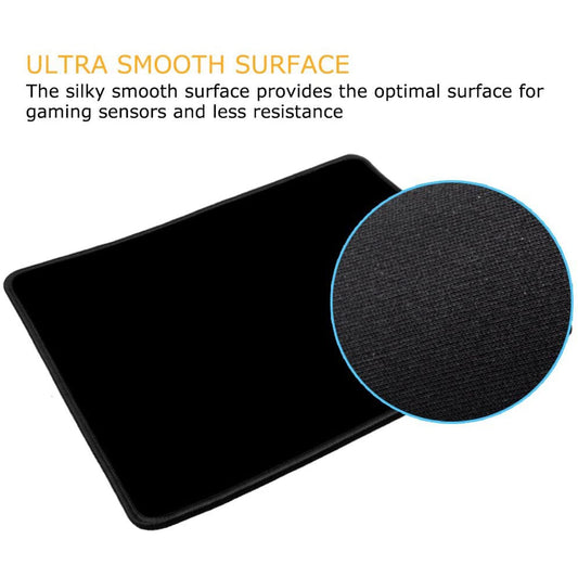 Simple Mouse Pad Smooth Surface Lightweight Mouse Pad for Laptop Computer Office and Home Use (1 Pc)