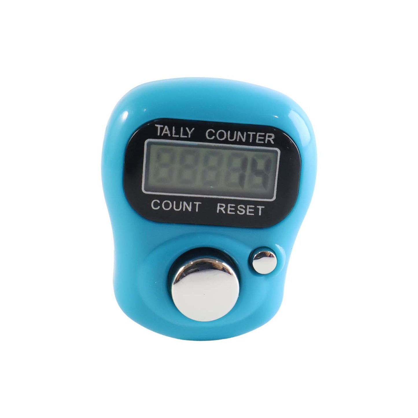 Digital Finger Tally Counter – Portable LCD Display Electronic Tasbeeh Counter with Reset Button and Adjustable Finger Strap for Counting, Meditation, Exercise and Chanting (1 Pc)