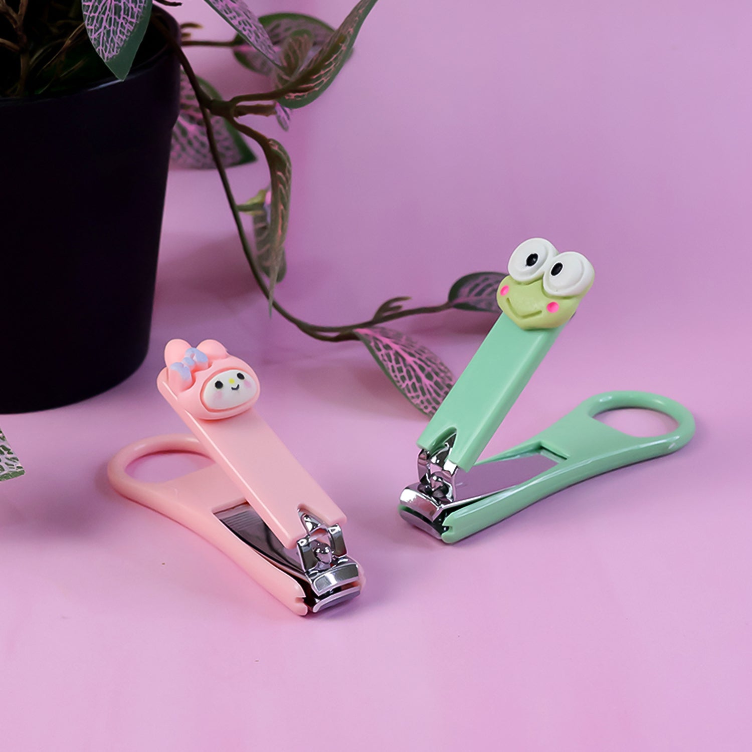 Cute Cartoon Nail Clipper for Kids Fun Baby and Toddler Nail Cutter with Safety Grip Curved Precision Blades and Soft Handle Child Friendly Manicure Tool for Gentle Nail Trimming (1 Pc Random Design)