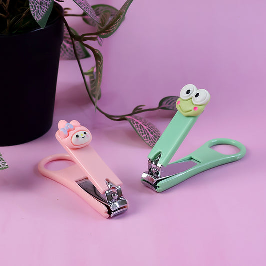 Cute Cartoon Nail Clipper for Kids Fun Baby and Toddler Nail Cutter with Safety Grip Curved Precision Blades and Soft Handle Child Friendly Manicure Tool for Gentle Nail Trimming (1 Pc Random Design)