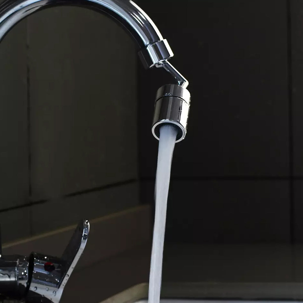 Splash Filter Faucet Sprayer Head | 360° Rotating Sink Tap Attachment (1 Pc)