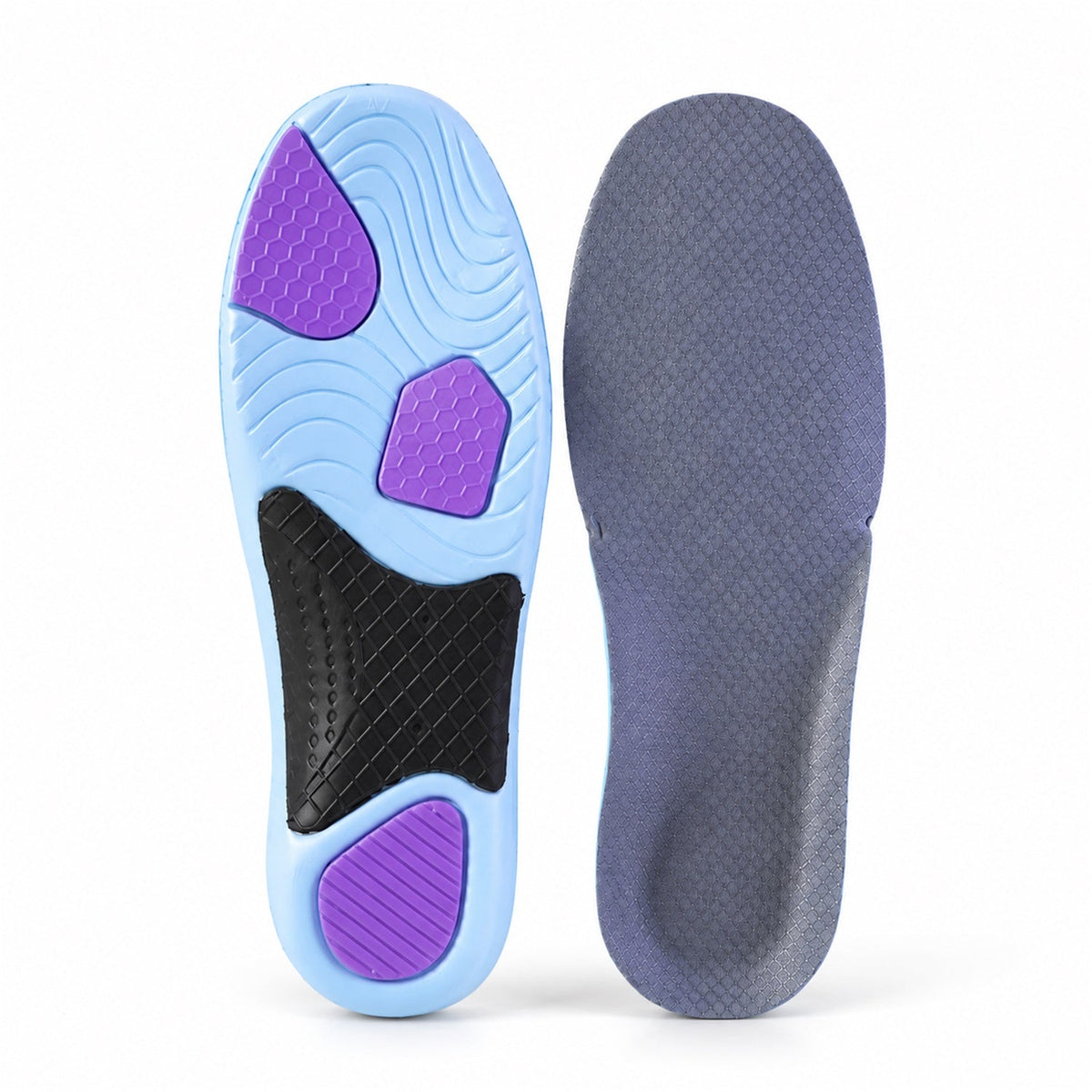 Cushioned Arch Support Shoe Insoles (1 Pair Size 4546)