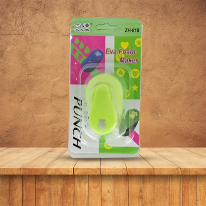 Decorative Paper Craft 1 Hole Punch | Kids DIY Shape Punch for Scrapbooking, Greeting Cards, Gift Tags and Paper Crafts | Spring Action Craft Punch for Home, School and Office
