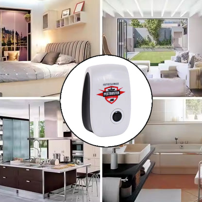 Ultrasonic Electronic Pest Repeller – Plug-in Pest Control Device for Rats, Cockroaches, Mosquitoes, Ants and Rodents (1 Pc)