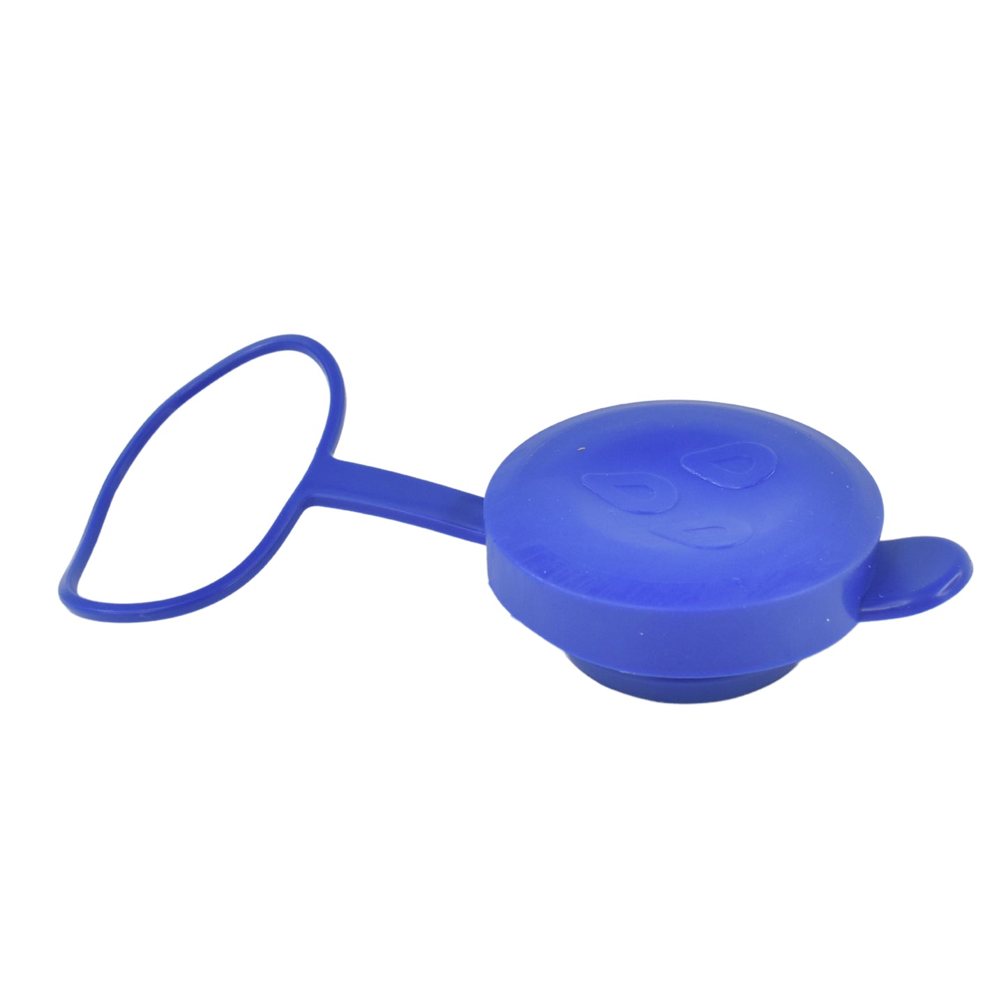 Water Jug Cap Silicone Reusable Leak and Spill Resistant Replacement Cap with Airtight Seal and Hanging Ring for Water Bottles (1 Pc)