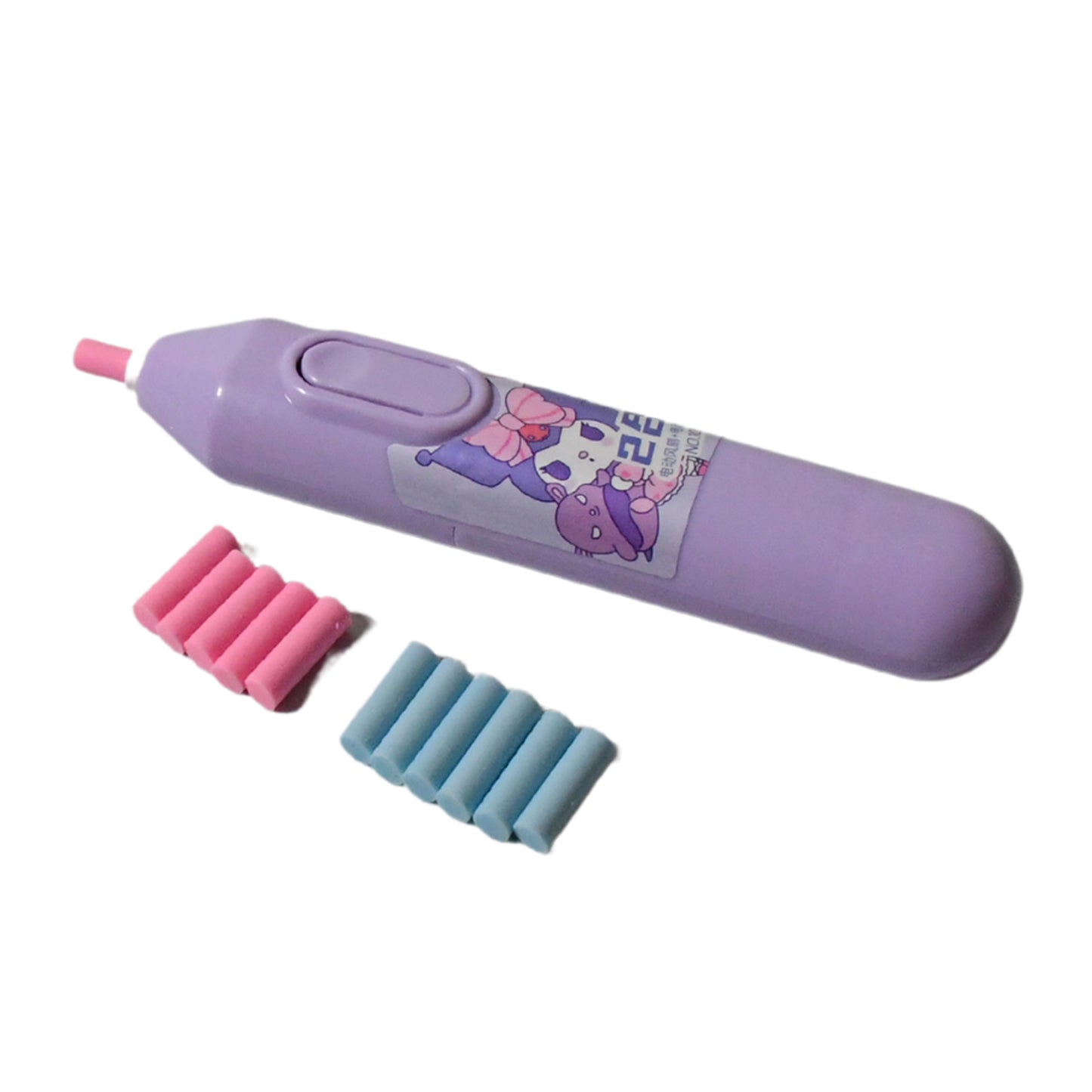 Battery Operated Electric Eraser Kit with 10 Refills – Automatic Precision Eraser for Drawing, Sketching, Drafting and School Supplies