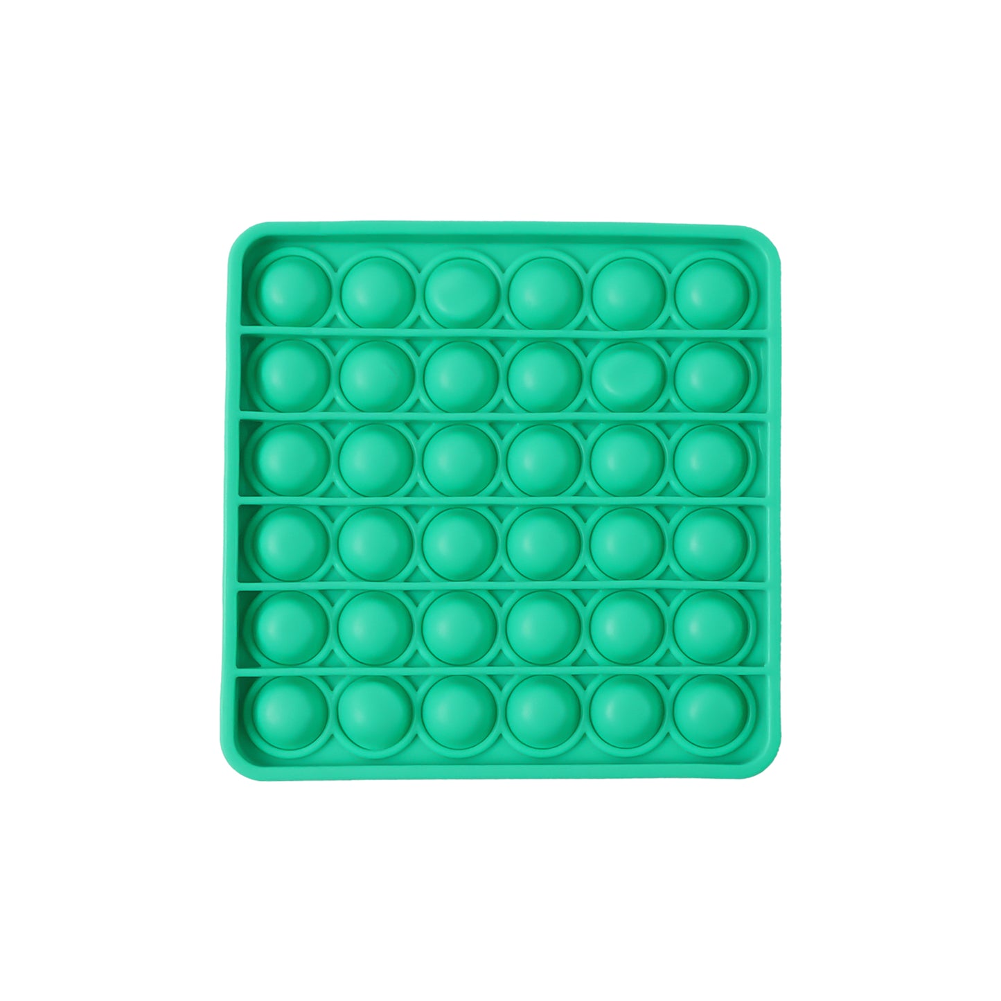 Premium Silicone Pop It Fidget Toy Stress Relief Sensory Bubble Popper Game for Kids and Adults Reusable Washable Toy (1 Pc)