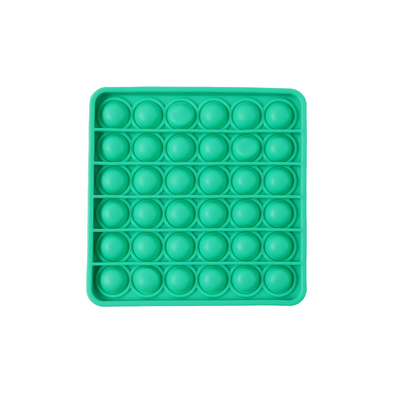 Premium Silicone Pop It Fidget Toy Stress Relief Sensory Bubble Popper Game for Kids and Adults Reusable Washable Toy (1 Pc)