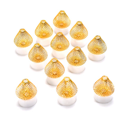 12 Pieces LED Tea Light Candles – Flameless Smokeless Battery Operated Decorative Candles for Home Decor, Birthday, Wedding, Christmas, Festival and Party Decoration