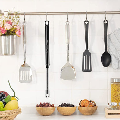 Long Flexible USB Rechargeable Electric Arc Lighter - Windproof, Flameless Plasma