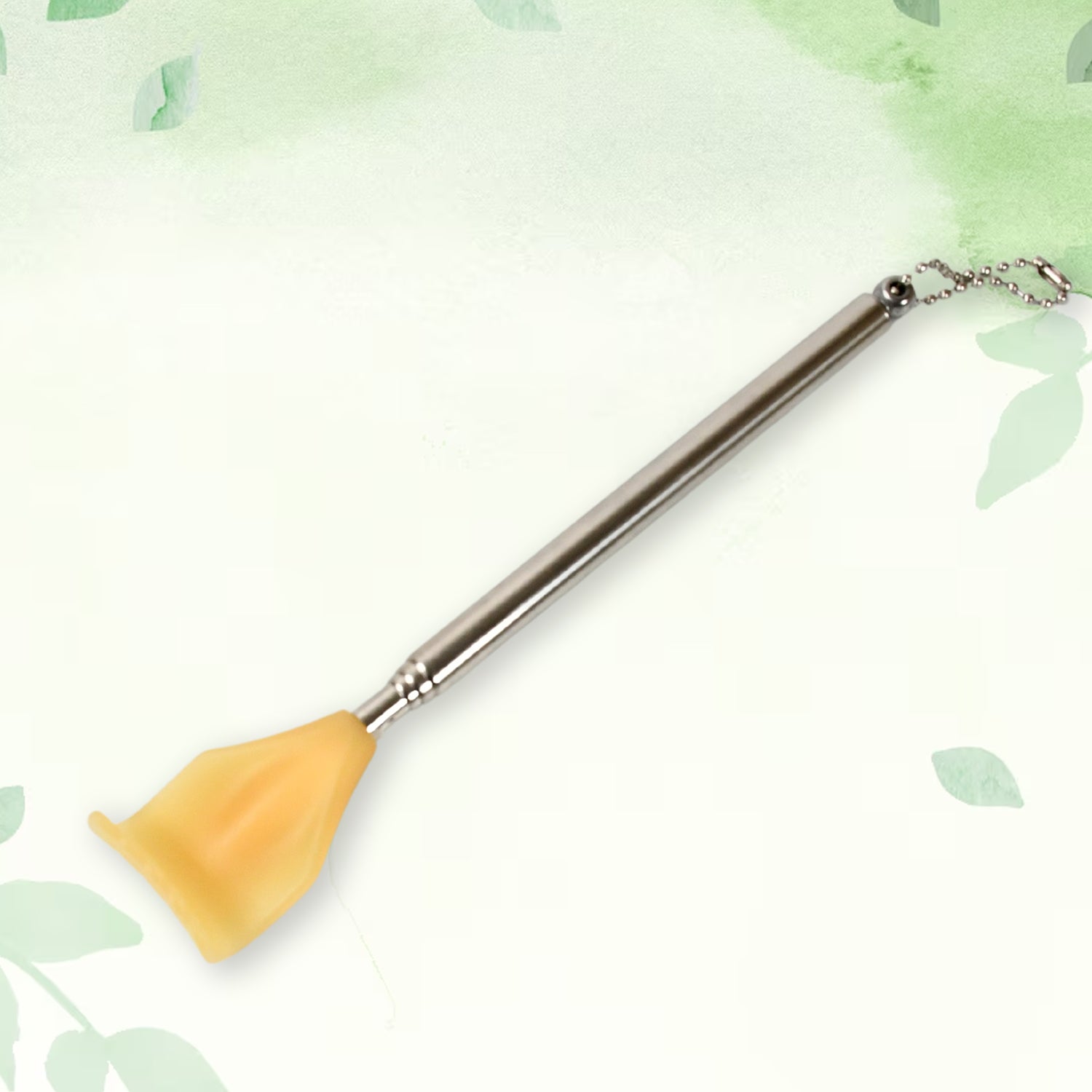 Retractable Stainless Steel Back Scratcher – Telescopic 43 cm Extendable Massage and Itch Relief Tool for Men, Women, Seniors and Travel (1 Pc)