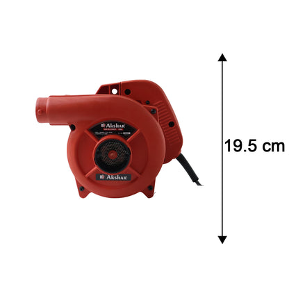 Akshar AI40 HNL 650W Electric Air Blower with Suction Heavy Duty High Speed Dust Cleaning Machine for Home, Workshop, Car and Industrial Use
