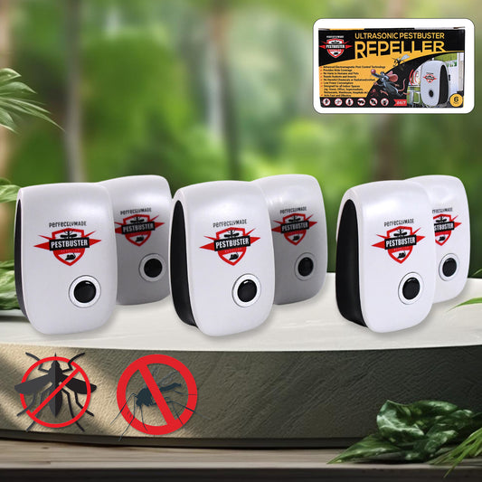 Ultrasonic Electronic Pest Repeller – Plug-in Pest Control Device for Rats, Cockroaches, Mosquitoes, Ants and Rodents (1 Pc)