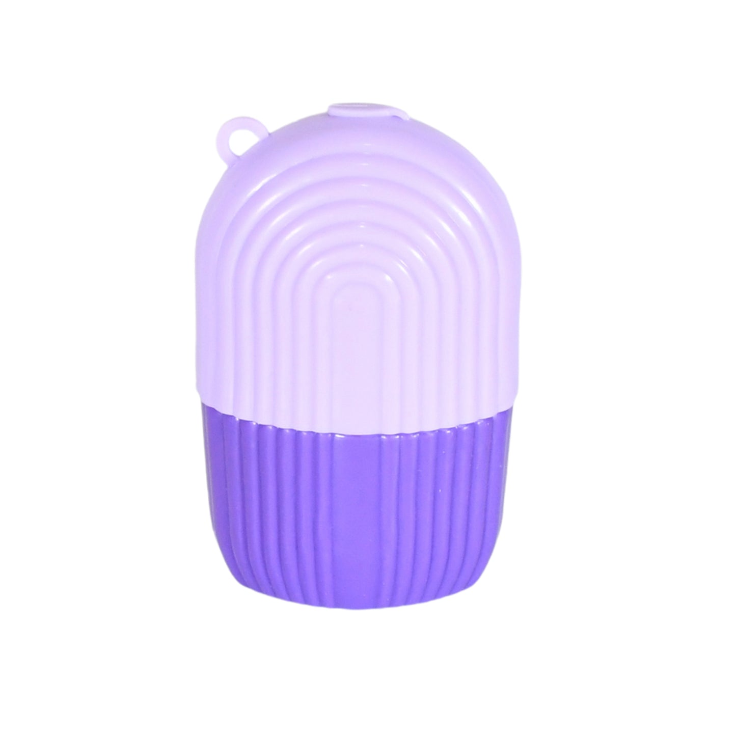 Reusable Beauty Ice Roller for Face and Eye Massage | Silicone Facial Ice Roller for Puffiness, Pore Care and Skin Cooling | Purple (1 Pc)