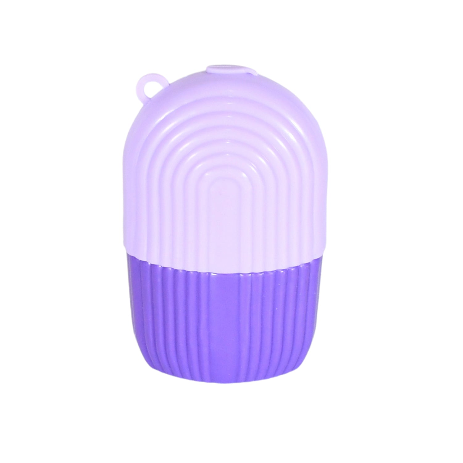 Reusable Beauty Ice Roller for Face and Eye Massage | Silicone Facial Ice Roller for Puffiness, Pore Care and Skin Cooling | Purple (1 Pc)