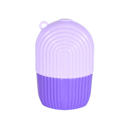 Reusable Beauty Ice Roller for Face and Eye Massage | Silicone Facial Ice Roller for Puffiness, Pore Care and Skin Cooling | Purple (1 Pc)
