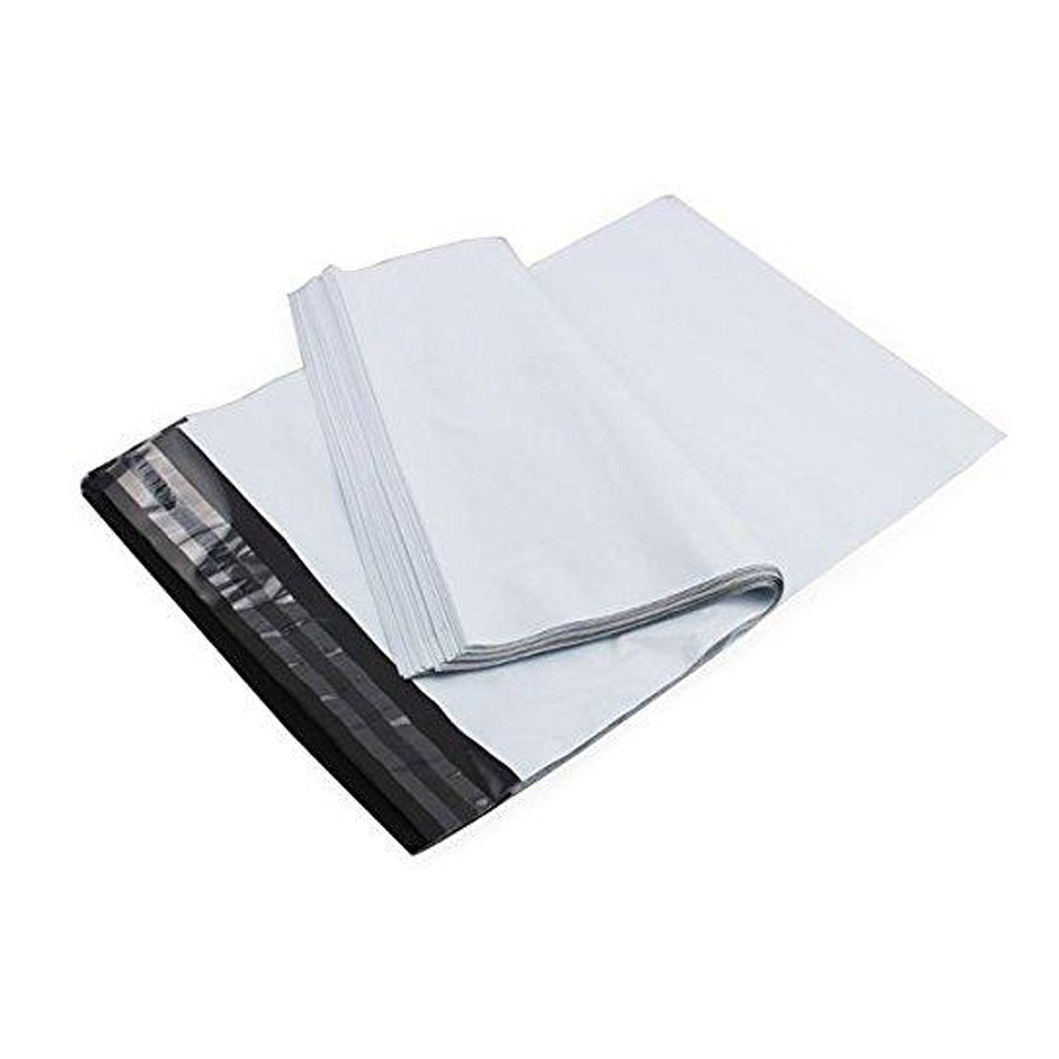 Tamper Proof Courier Bags 7.5x7.5 Inch for Secure Shipping and Packaging | Self Adhesive Poly Mailer Bags for E Commerce, Retail and Parcel Delivery (Pack of 100)