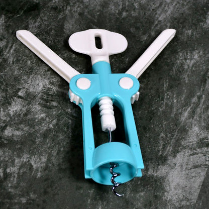 Waiter Wine Corkscrew Bottle & Beer Cap Opener – Premium Manual Wing Style Opener for Bar, Restaurant & Home Use