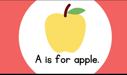 Alphabet A to Z Learning Book for Kids – Printable PDF Digital Download | Preschool and Kindergarten Educational eBook | 27 Pages