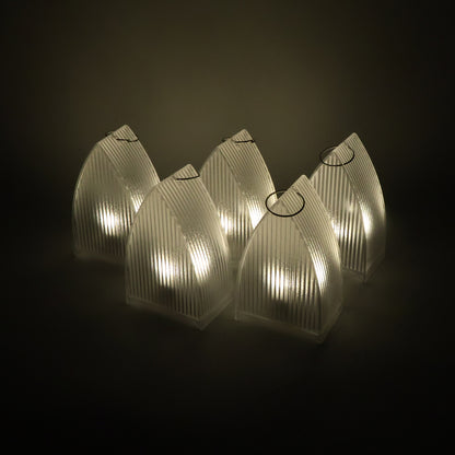 Led Flameless Decorative Lantern Lights - (5 Pc Set)