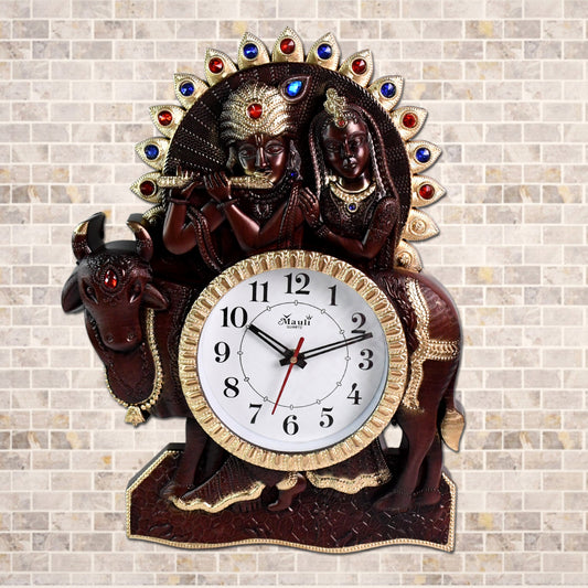 Designer Wall Clock with Photo Frames Battery Operated Decorative Analog Wall Clock for Living Room, Bedroom, Hall, Office and Home Décor (1 Pc)